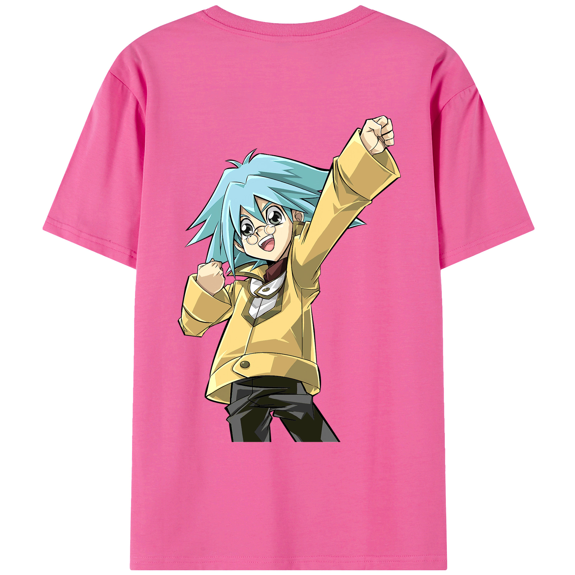遊☆戯☆王 Yu-Gi-Oh! レディース半袖Tシャツ(バックプリント)